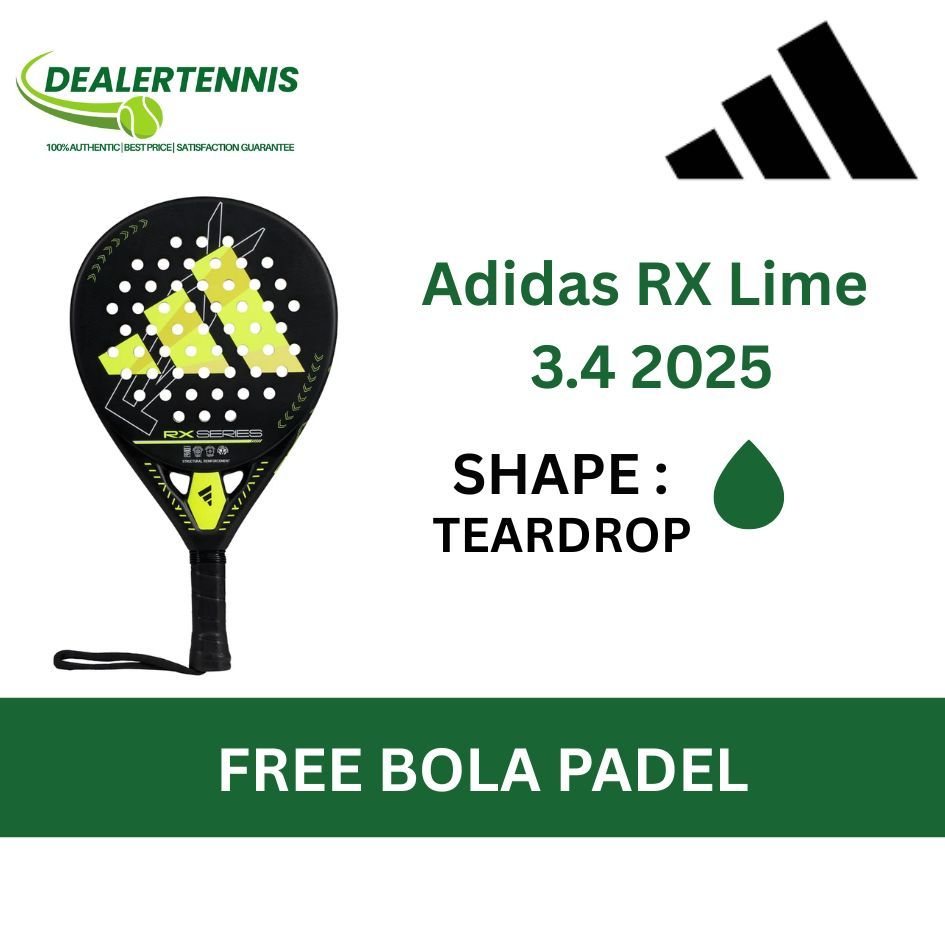 RX Lime 3.4 2025 Racket Padel