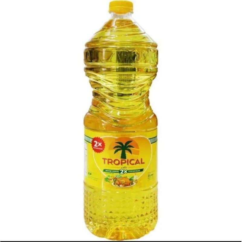 Minyak Goreng Tropical 2 Liter Botol / Minyak Goreng Sawit