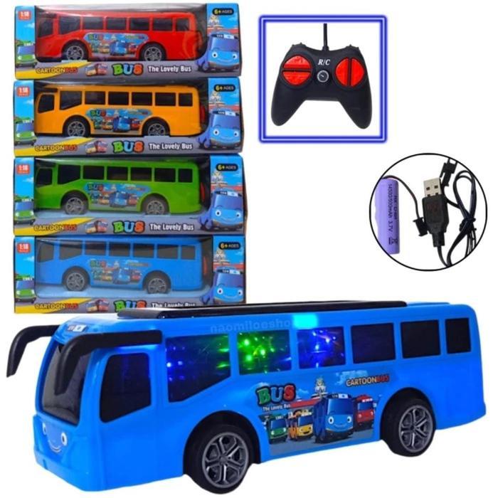 FunBrain Mainan truk oleng mainan tayo oleng dancing robot mobil bus tayo lampu - TAYO RC