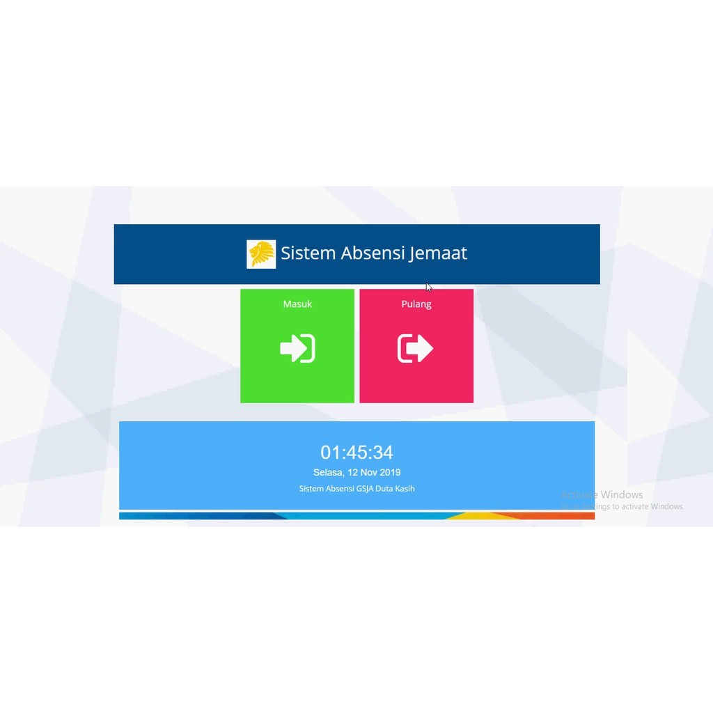 Aplikasi Absensi Karyawan Barcode Web Based