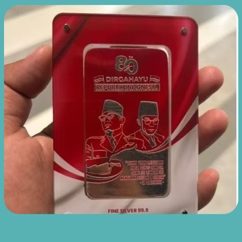Silverium 80gr Limited Edition 80Tahun Hut RI Terbaru