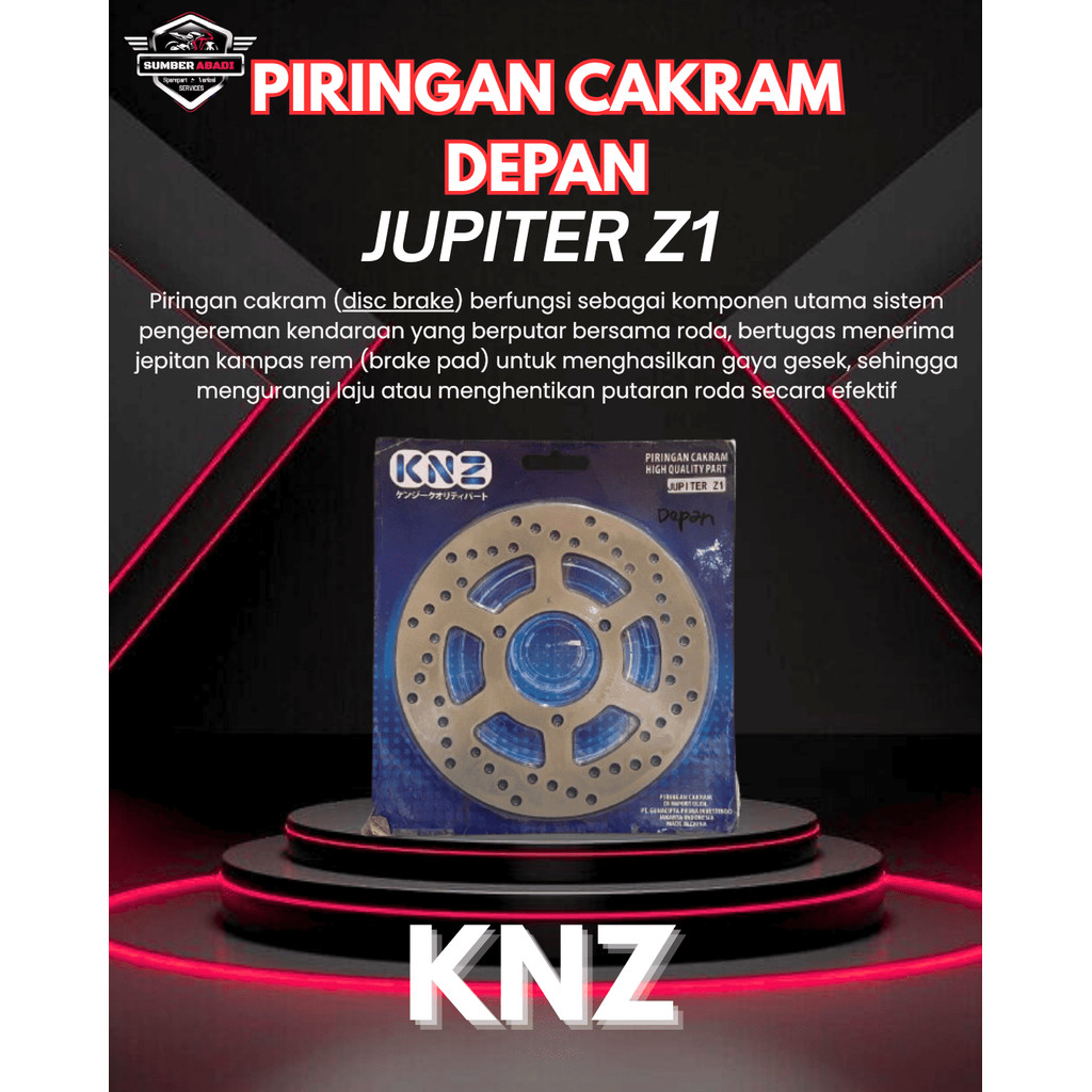 KNZ Piringan Cakram Depan Jupiter Z1