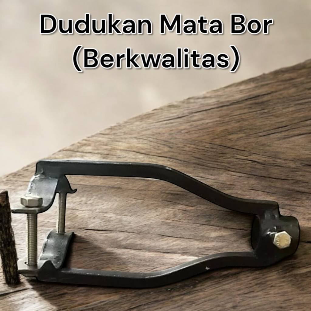 Bracket Adaptor Bor Dudukan Bobok Kayu - Solusi Mesin Bobok Murah - Alat Pembuat Lubang Kotak Kayu