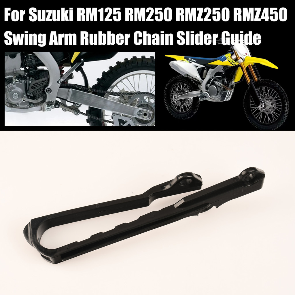 Pelindung Rantai Karet Swing Arm Motor Untuk Suzuki RM 125 250 RM125 RM250 RM-Z250 RM-Z450 Pelindung