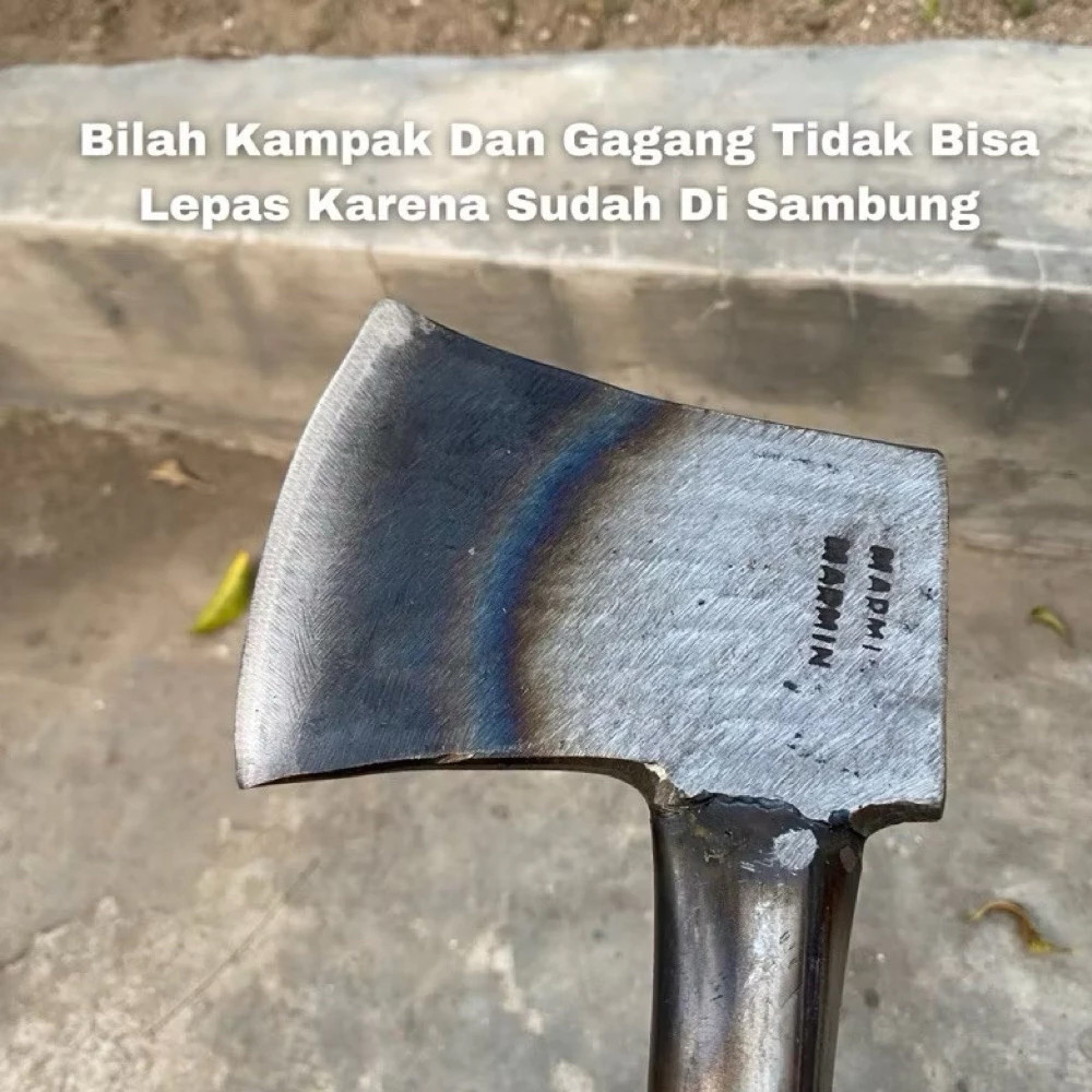 Kapak Jagal Baja Per Tebal - Kapak Cacah Tulang Sapi Daging Kuat