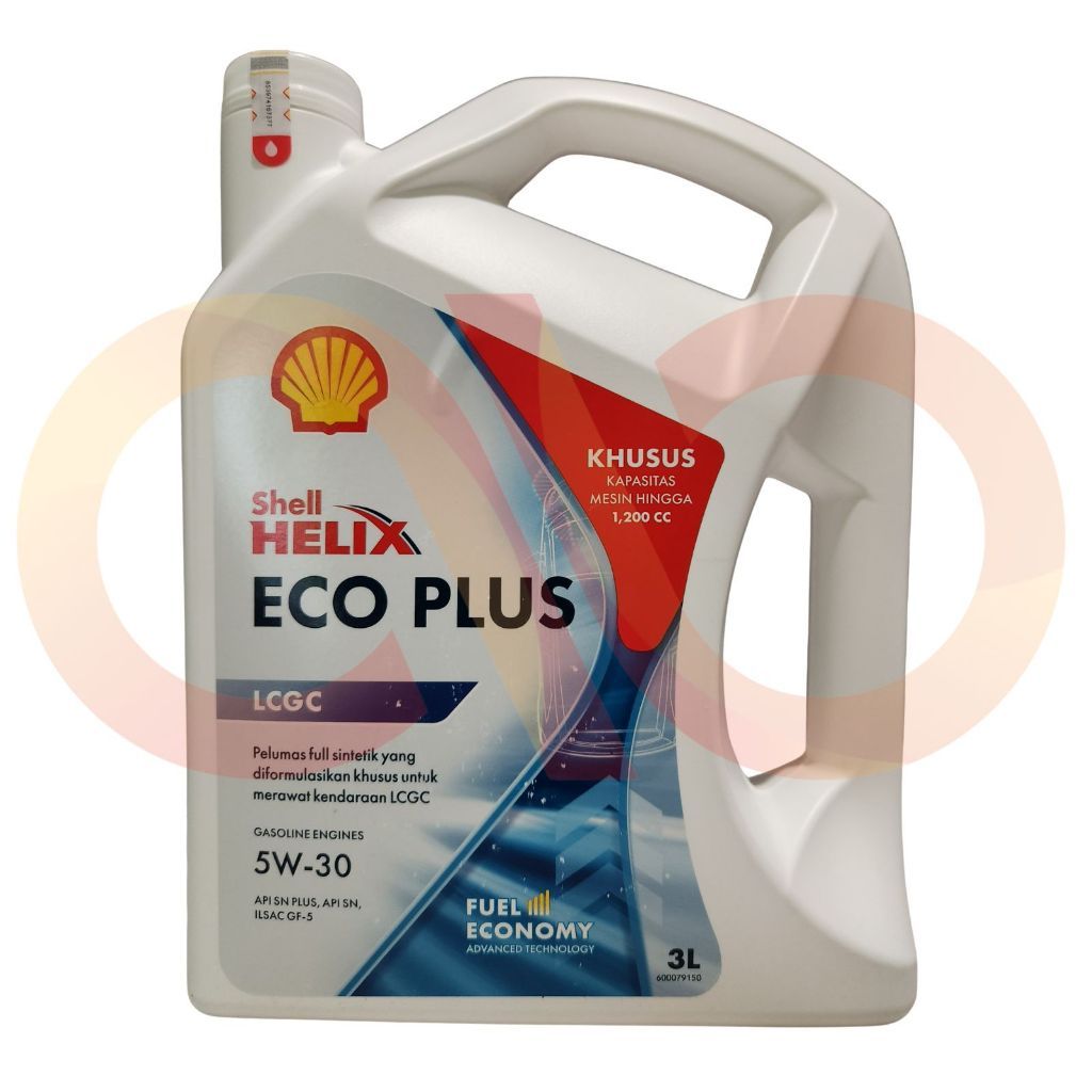 Shell | Oli Mobil LCGC Helix Eco Plus 5W-30 3L