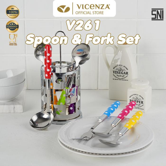 Vicenza Serving Spoons Perlengkapan Sendok Sayur V261