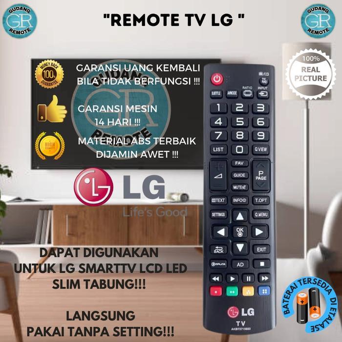 Remot/Remote TV LG LCD/LED/Tabung Original/Ori