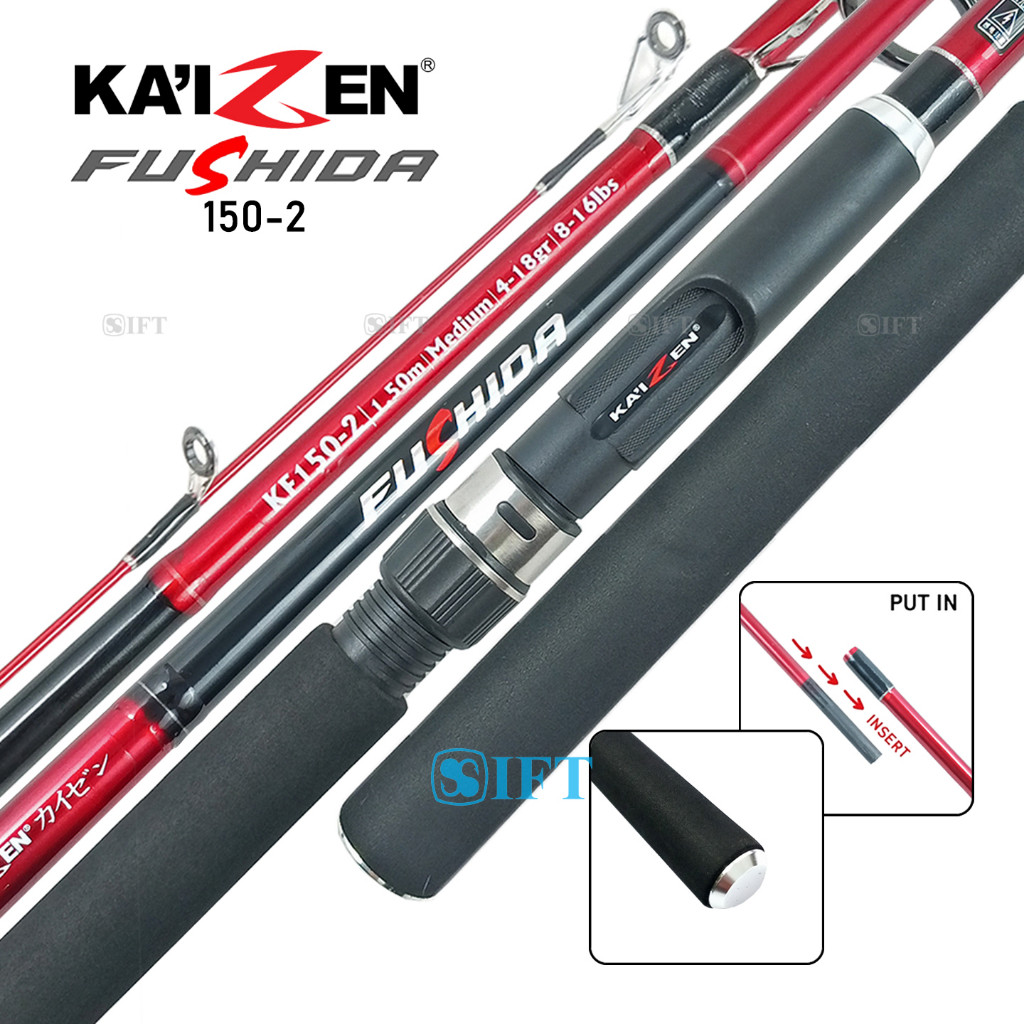 Joran KAIZEN FUSHIDA | Solid Tip Carbon | Kolam Galatama Lele Bawal | IFT PANCING