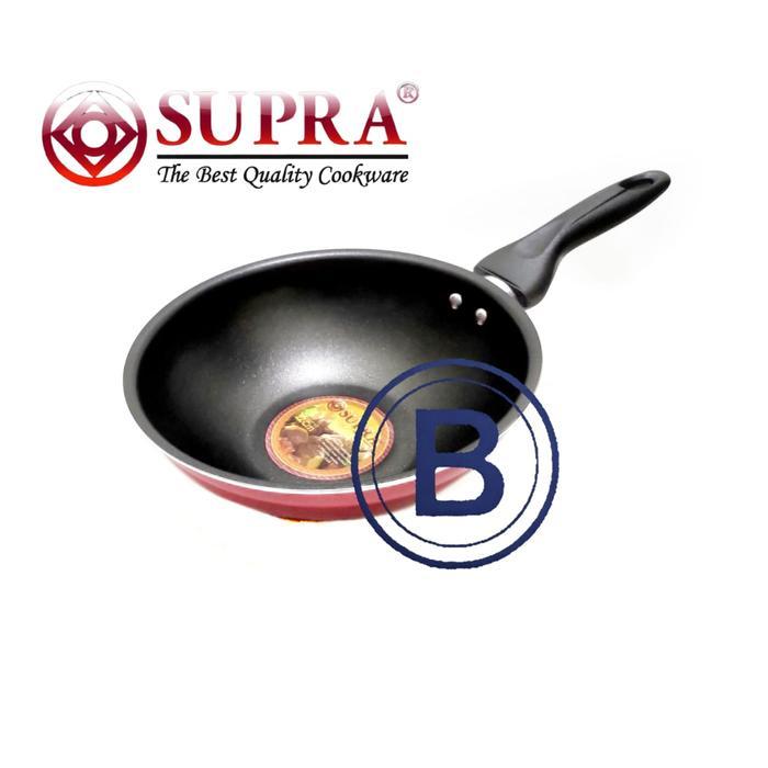 Supra - Rosemary Mini Wok 22 24 cm Wajan Penggorengan Anti Lengket - 22 cm