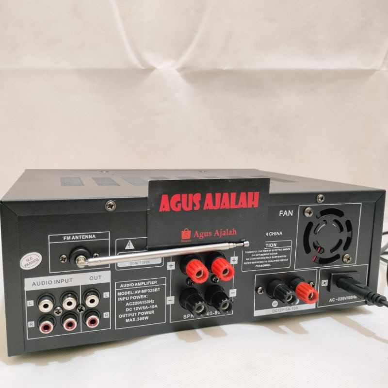 Power Amplifier Fleco BT-329/BT-326- Amplifier Bluetooth BT-326/BT-329/BT-299 #amplifer SUBWOOFER KA