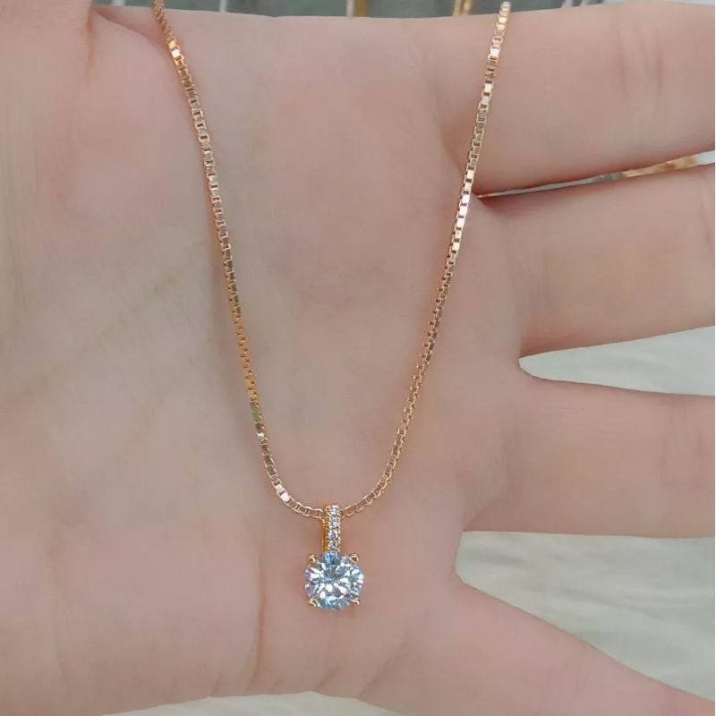 Kalung Emas Muda Asli Berat 5gram Kadar 875 Model Itali Ada Surat