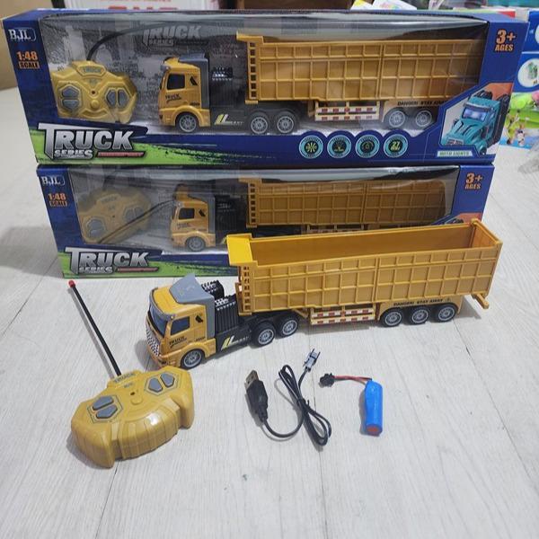 MAINAN RC CONTAINER TRUCK 12RODA TRUK MUATAN BARANG REMOTE - RC CONTAINER