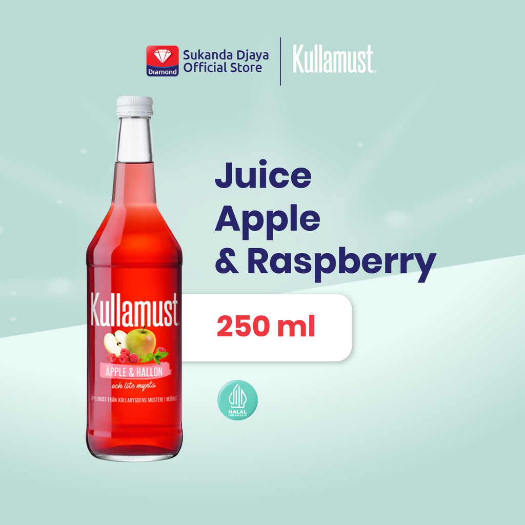 Kullamust Juice Apple & Rapsberry / Jus Apel Murni & Raspberry 250 ml