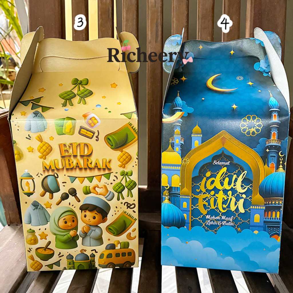 GBOX Gable Box XL Toples Kue Kering 500gr Lebaran Idul Fitri Aesthetic Hampers Parcel Ramadhan Snack