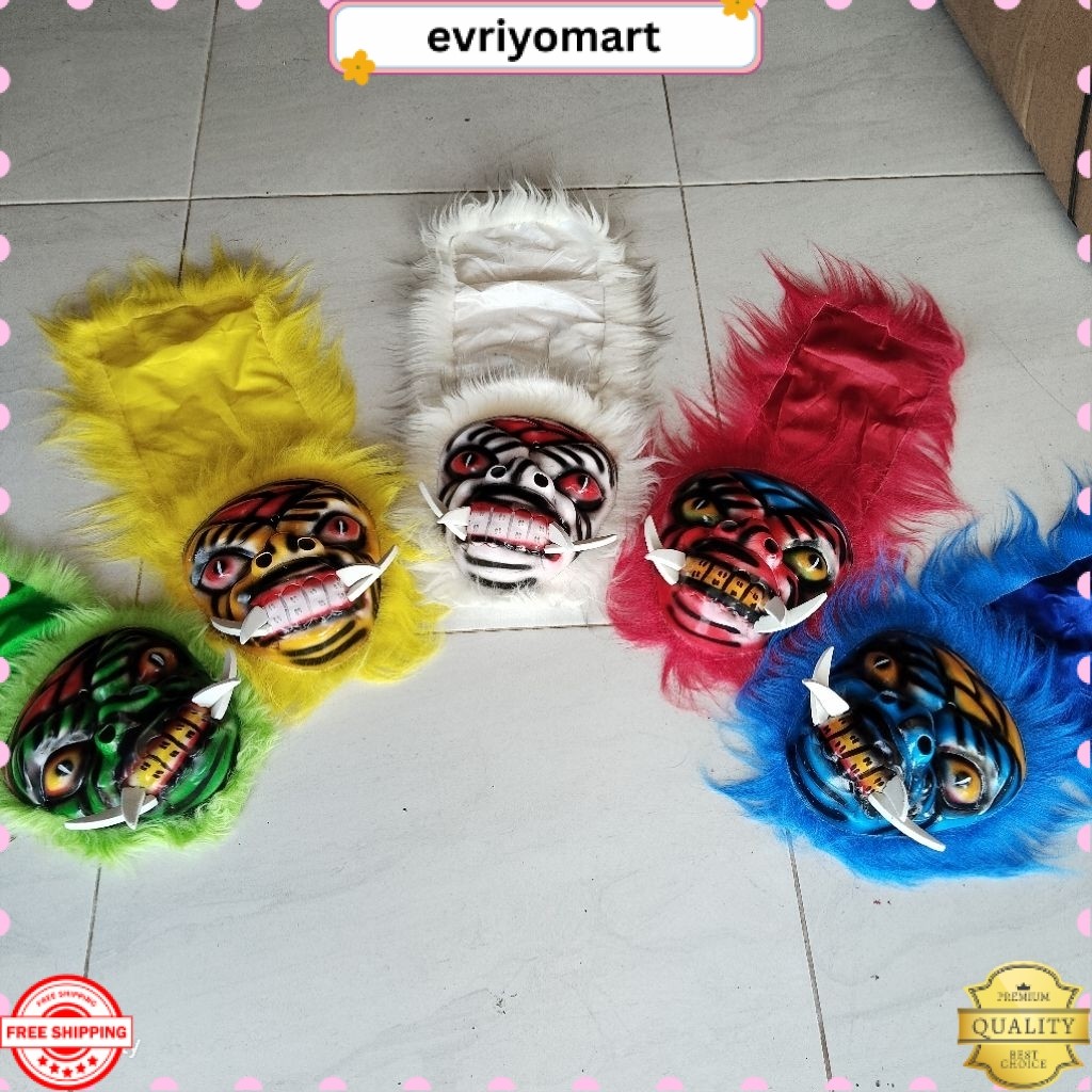 TERLARIS Buto gedruk anak murah/topeng gedruk EVR