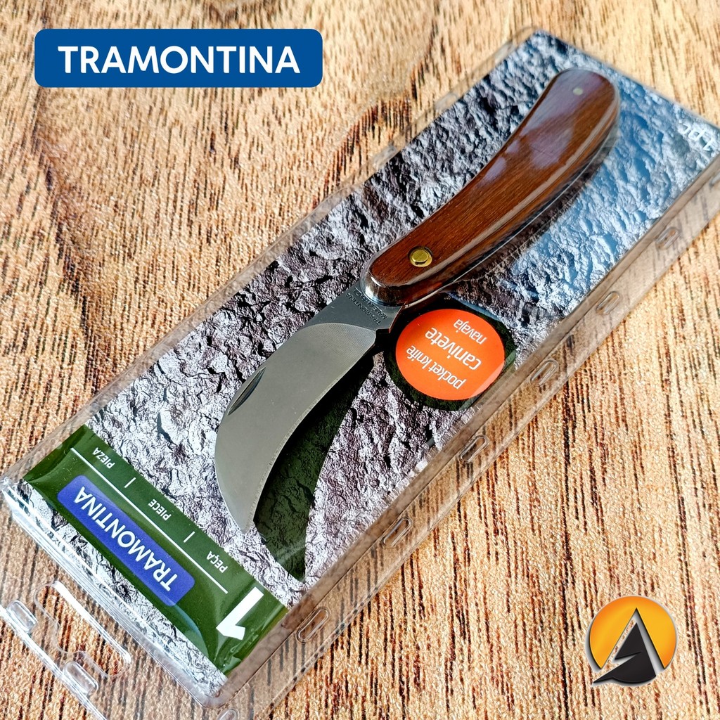 Pisau lipat grafting okulasi stek cangkok sambung pucuk tramontina 3" original 26325/103