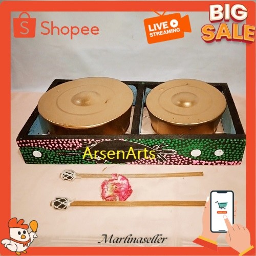 Sale Mainan Anak Gamelan Jawa Kenong Bonang Alat Musik Tradisional Jawa BB