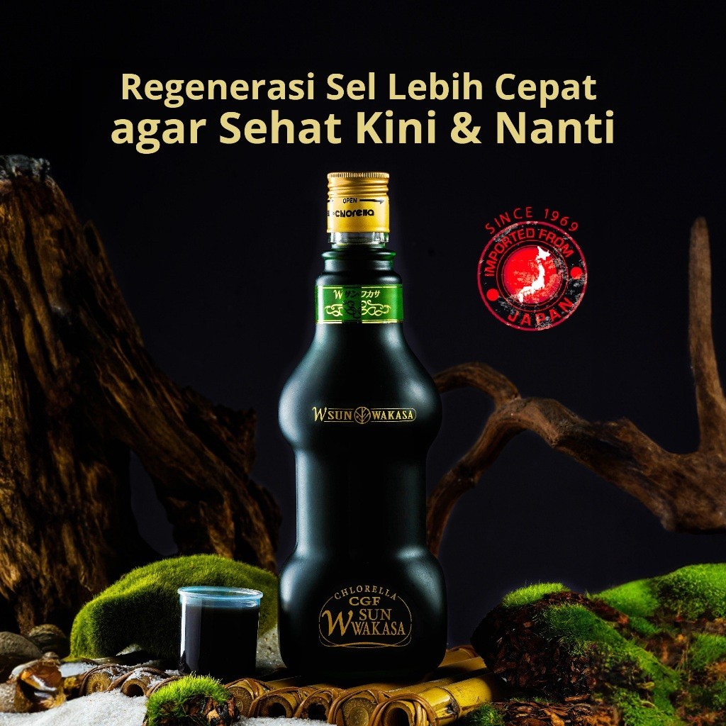 CNI W Sun Wakasa Minuman kesehatan fermentasi, bantu regenerasi sel dan vitalitas tubuh CNI Store Of