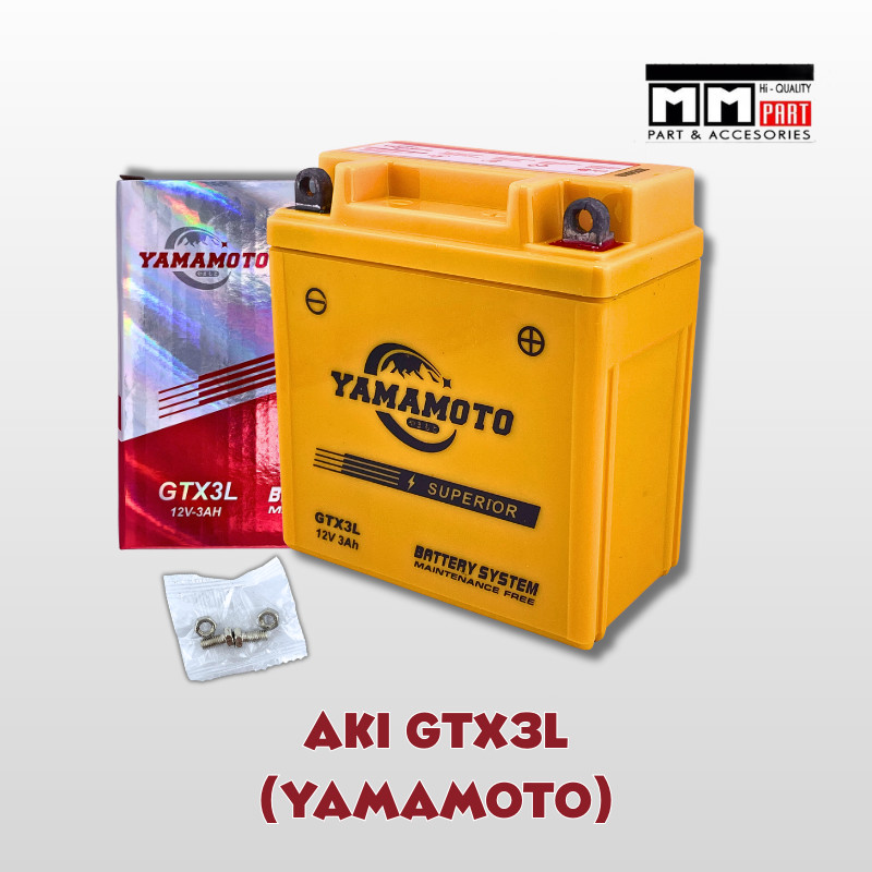 AKI GTX3L YAMAMOTO – Aki Motor Kering Gtx3l 12v Rx-King Ninja R