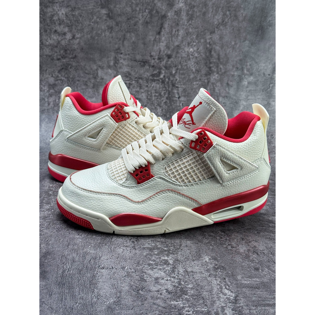 A1R J0RDAN 4 Retro "Valentine's Day" AJ4 Sepatu basket olahraga kelas atas