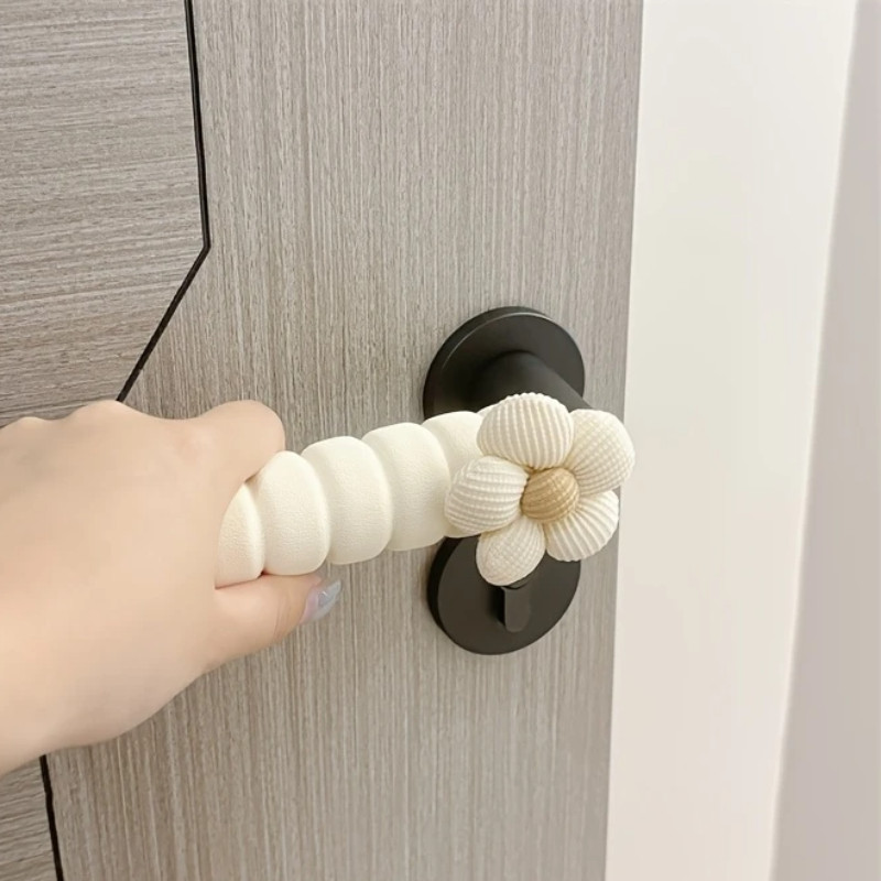 Pelindung Gagang Pintu, Gagang Pintu Dekoratif, Pelindung Anti-benturan, Anti-statis, untuk Pintu Ka