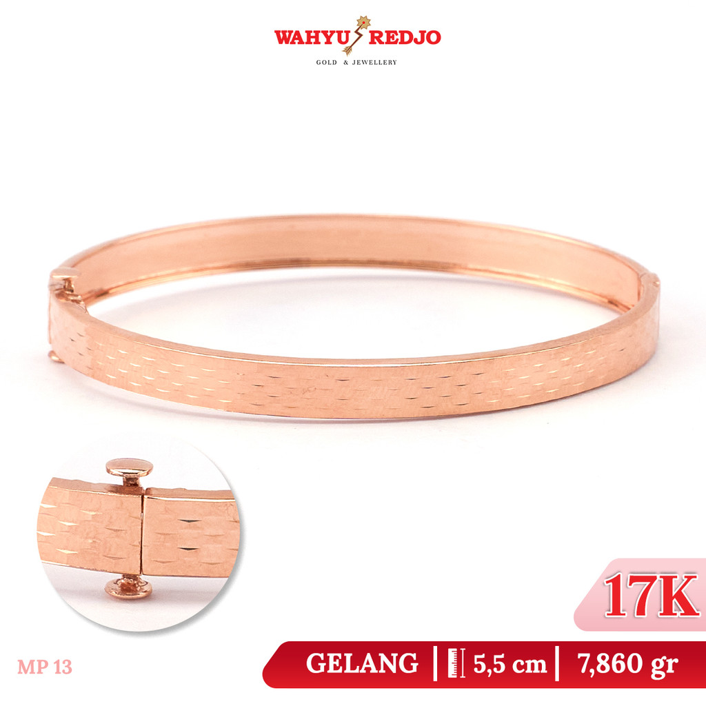 Gelang Emas Kadar 17K Wahyu Redjo GL-17K-31207407-PMR
