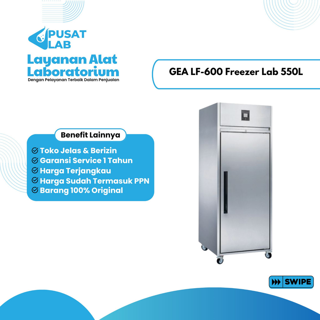 GEA LF-600 Freezer Lab 550L