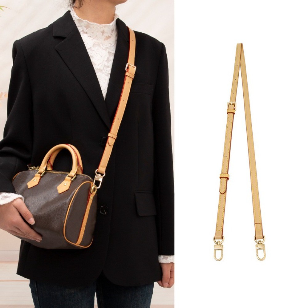 New Replacement Bag Strap Adjustable PU Leather Shoulder Strap Y Pun-free Bag Accessories For LV Spe