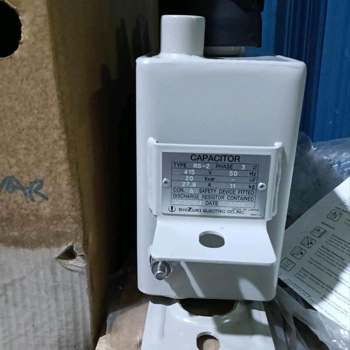 CAPASITOR SHIZUKI RG-2 20KVAR/CAPASITOR SHIZUKI RG-2 20KVAR/KAPASITOR SHIZUKI RG 2 20KVAR