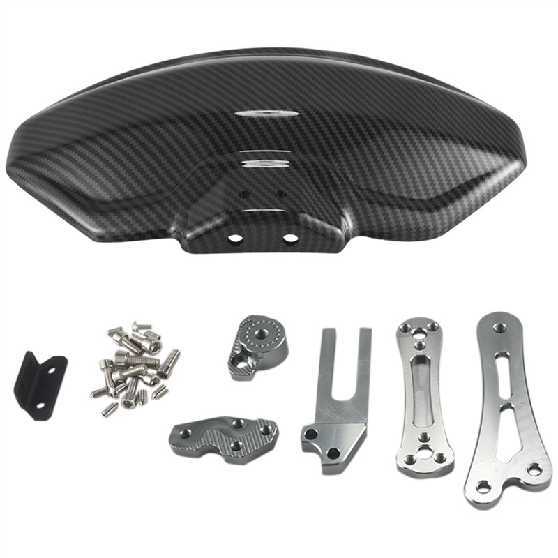 Universal Motorcycle Wheel Rear Mudguard Fender Tire Splash Guard For Honda TMAX 530 Suzuki GN125 Ka