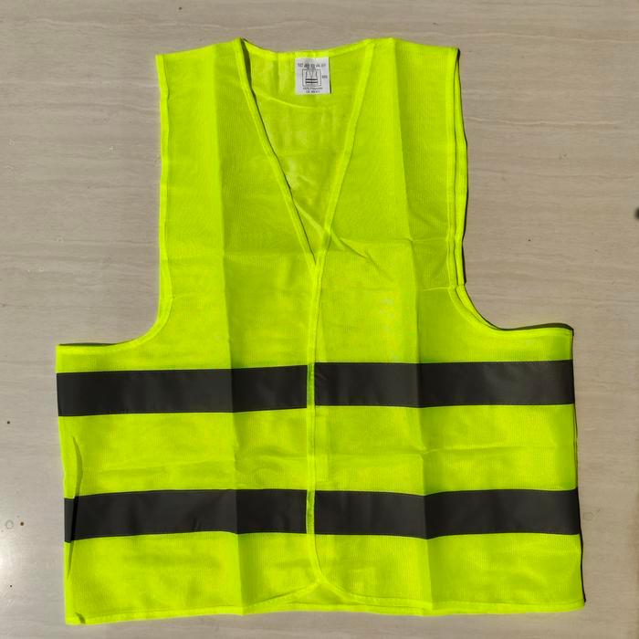 Terlaris =Aksesoris Safety= Rompi Safety Proyek polyester Custom Safety Vest - XXXL