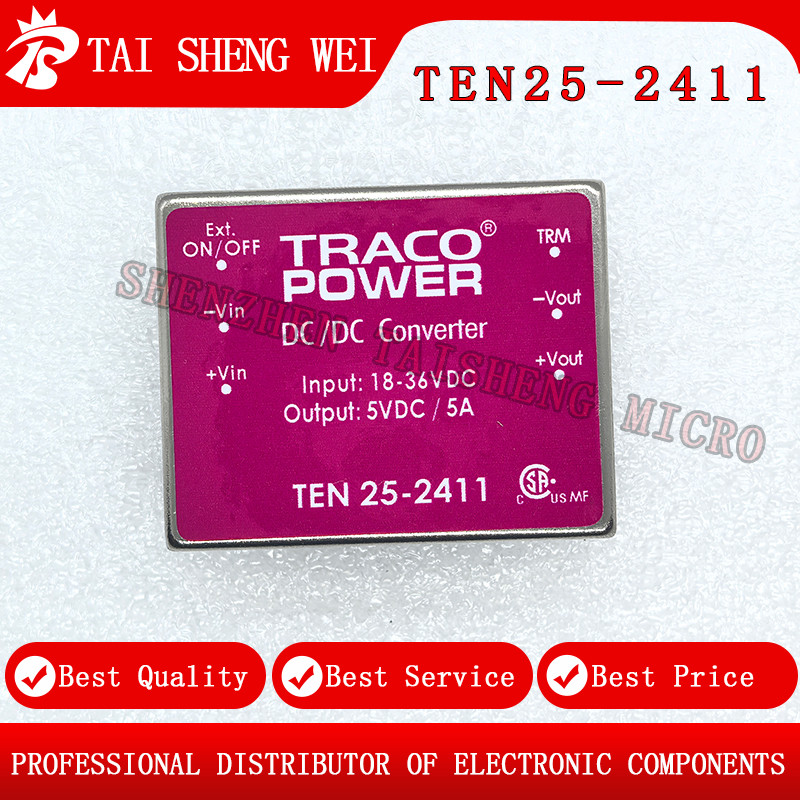 1PCS New Original TEN252411 TEN252412 TEN252413 TRACO Power Module DCDC New