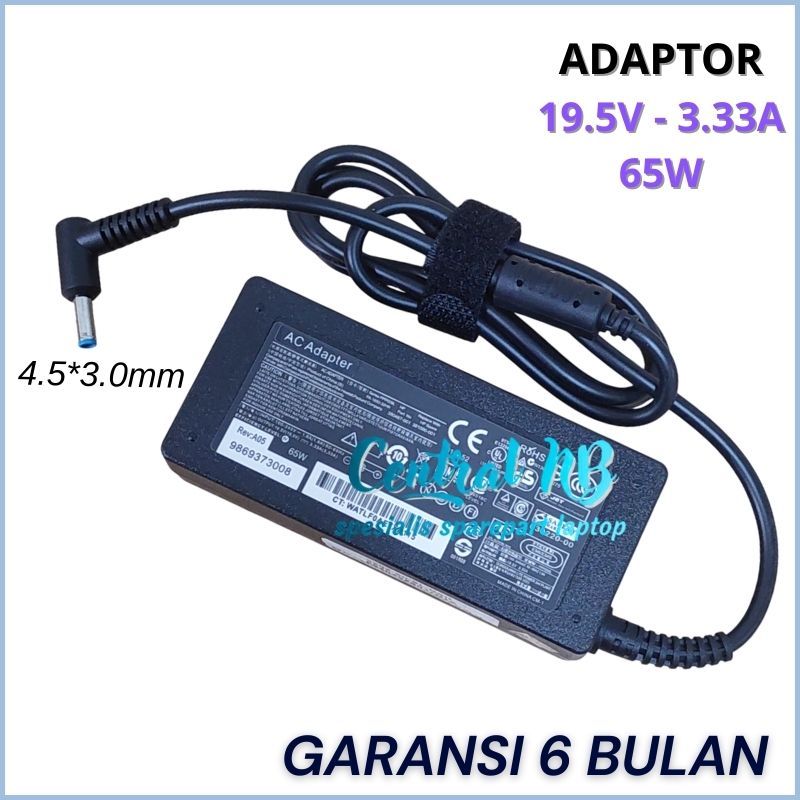 Adaptor Charger Hp Pavilion 14-n011TX 14-n270TX 14-n225TX 65W -CNB
