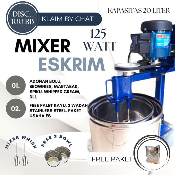 mixer telur besar - alat pengaduk tepung - alat mixer kue
