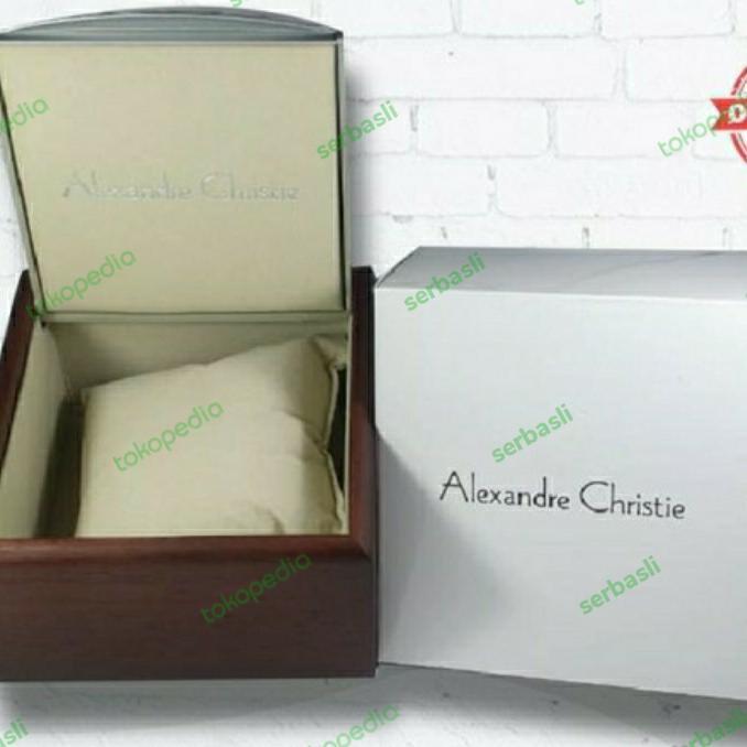 KOTAK JAM TANGAN AC / BOX JAM ALEXANDRE CHRISTIE ORIGINAL