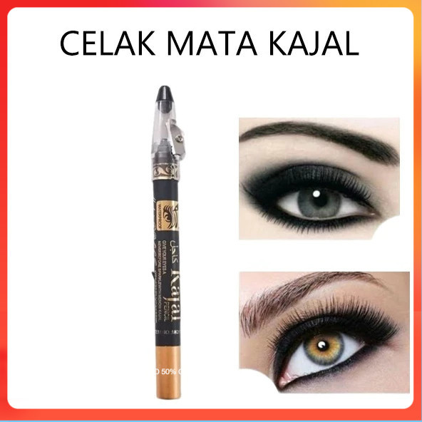 Celak Kajal Pencil Eyeliner Waterproof Sharpenable