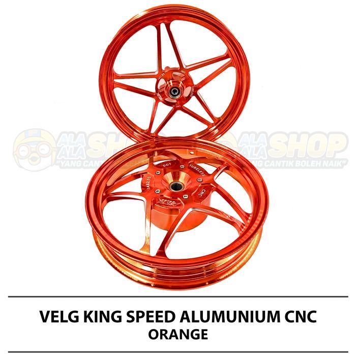Velg King Speed Bintang Vario 125 / 150 KingSpeed Aluminium CNC - Orange