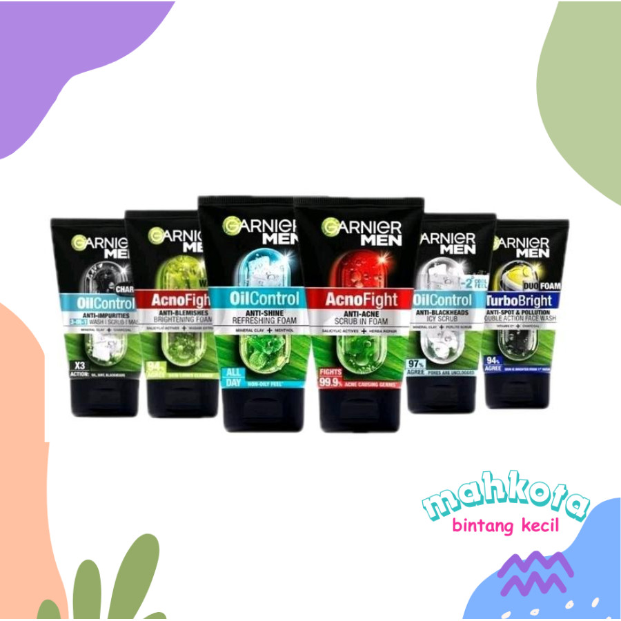 Garnier Men 100 ml Sabun Cuci Muka Pria Garnier