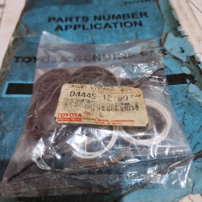 04445-12160 Seal kit Rack  power steering stir bawah Toyota  Corolla All New AE111 AE112  ORIGINAL T