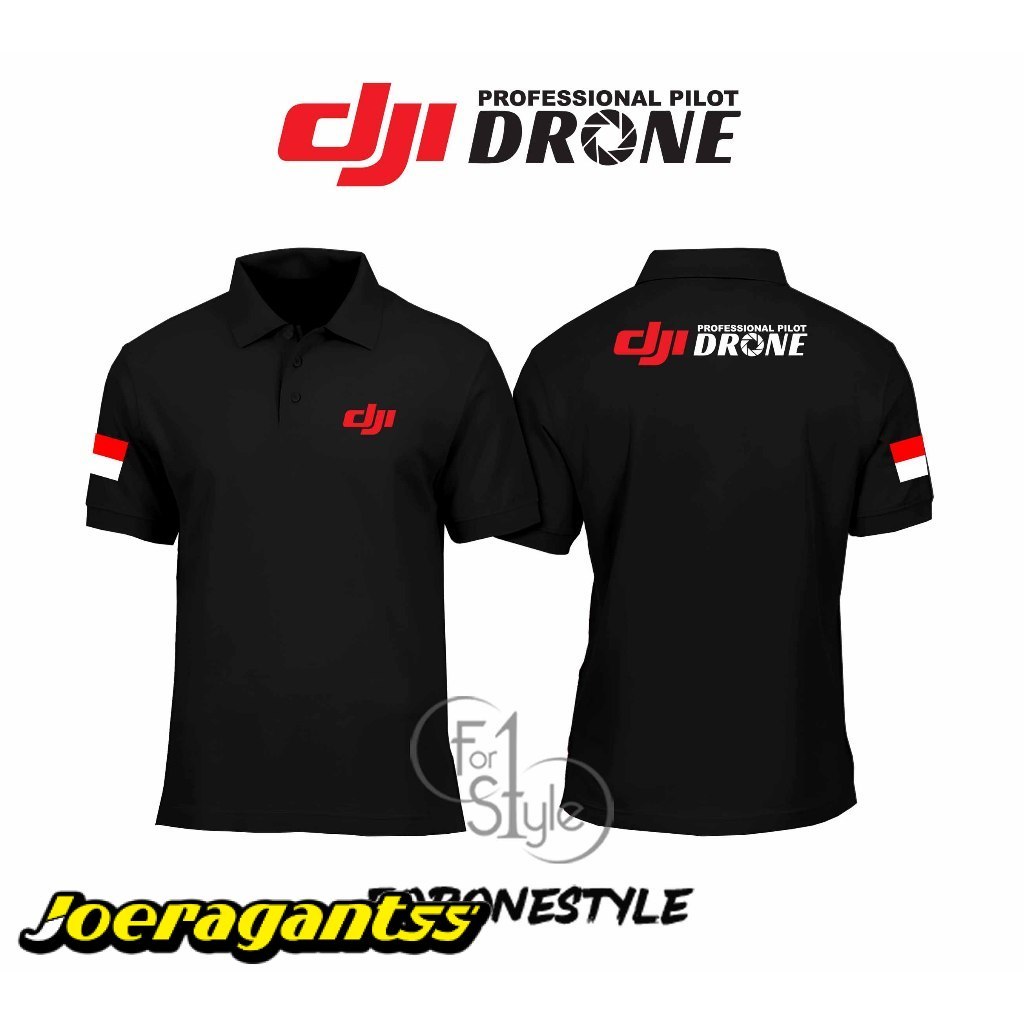 POLOSHIRT BERKERAH DJI DRONE - POLOSHIRT BERKERAH DJI DRONE - POLO DJI DRONE