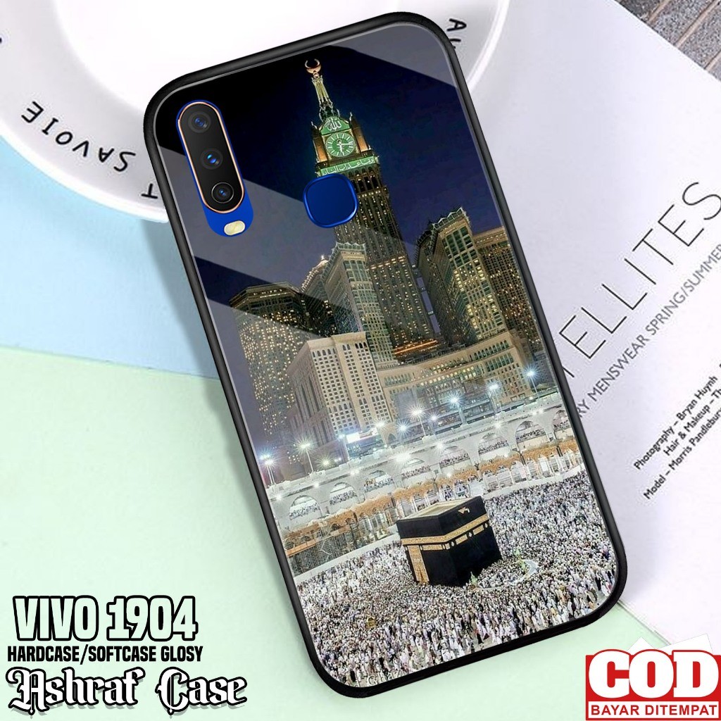Case Vivo 1904 - Casing Vivo 1904 ( ISLMC ) Silikon Hp Vivo 1904 - Softcase Glass Kaca - Kondom Hp -