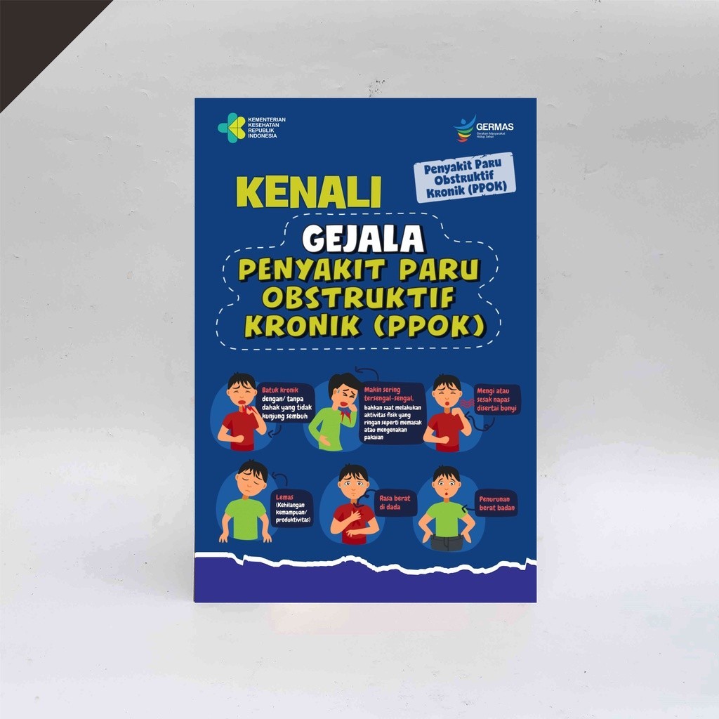 Poter Kenali Gejala PPOK - Poster Kesehatan - PPOk