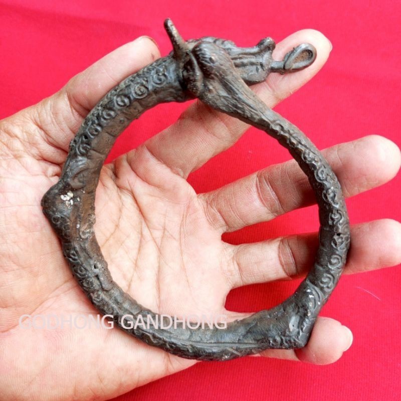 Gelang Nogo Majapahit Kuno Bahan Kuningan LSP13