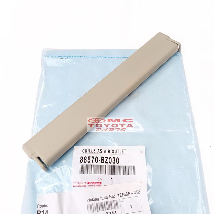 Tutup Kisi AC Double Blower Tengah Bagian Tengah Calya Sigra Original 88570-BZ030 Cover Tutup AC Bel