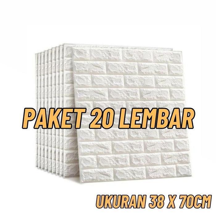 Paket 20 lembar Wallpaper sticker keramik dinding dapur estetik VINYL Marble 30 x 60 cm Lantai Vinyl