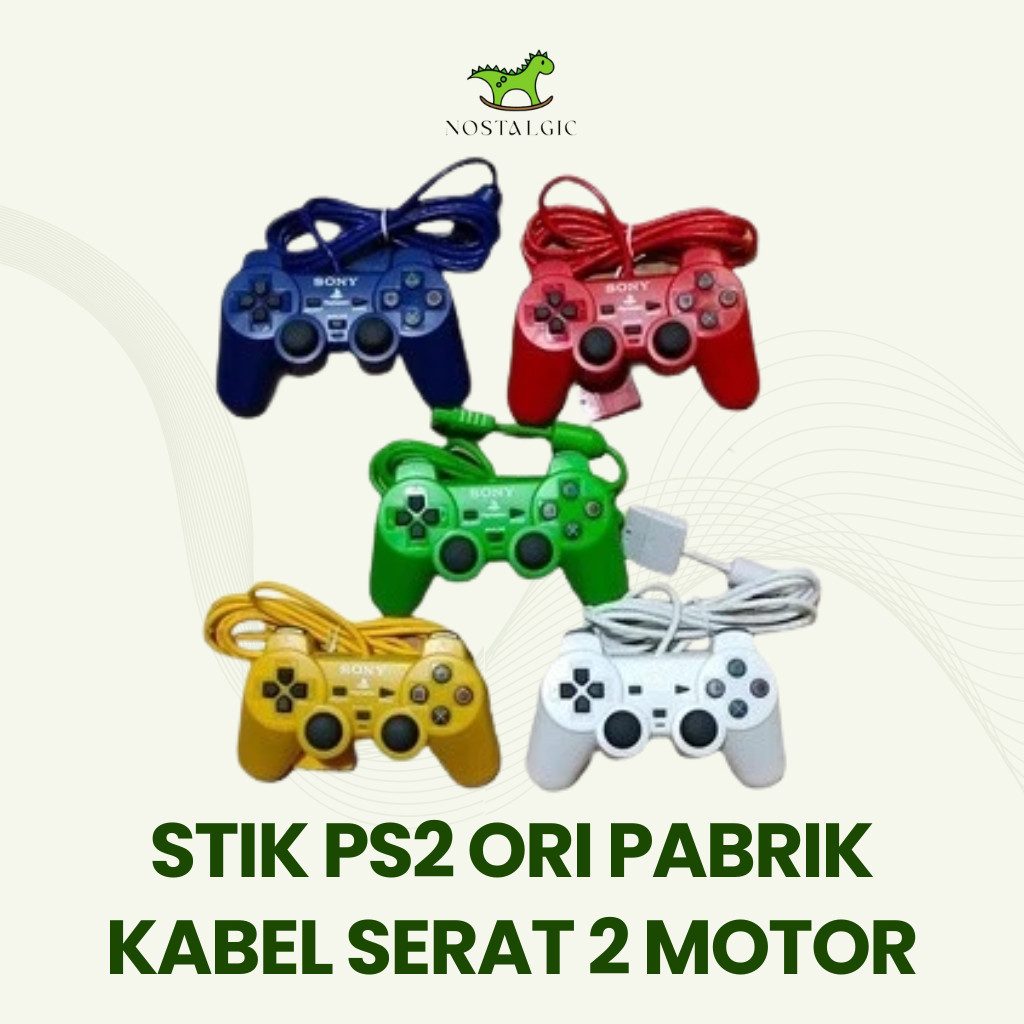 Stik Ps2 Op Ori Pabrik Kabel Serat 2 Motor Stik Op Ps2 Stik Ps2 Ori Pabrik