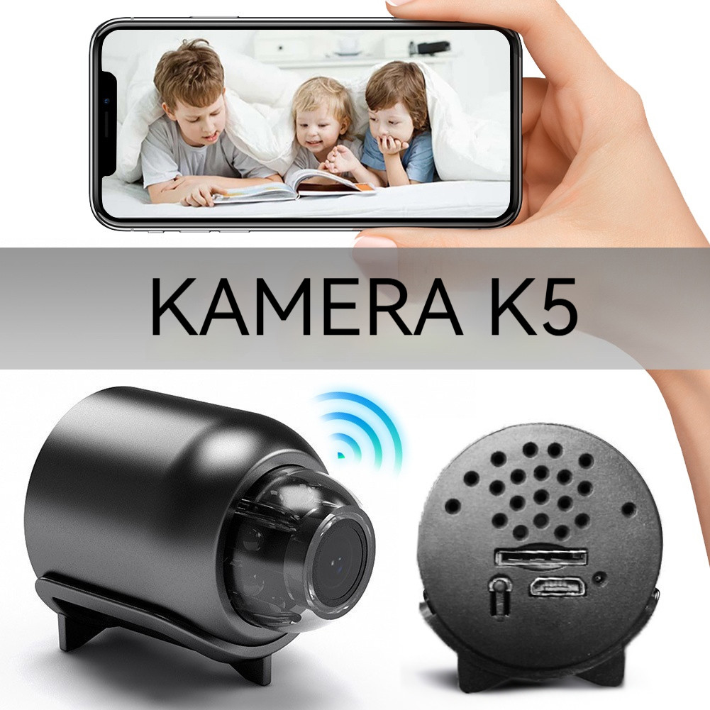 Kamera Keamanan Mini HD Portabel dengan Resolusi Tinggi untuk Rumah dan Kantor