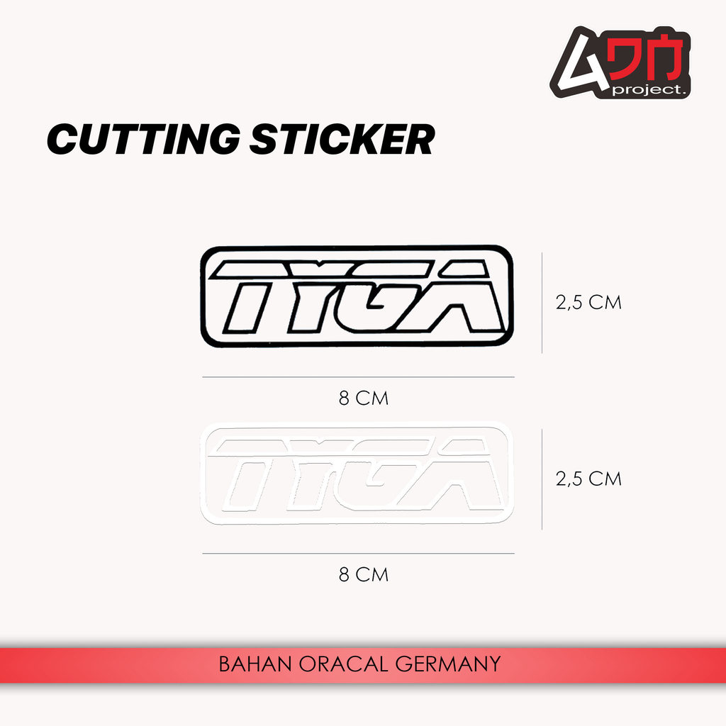 Stiker Tyga Performance Racing - Cutting