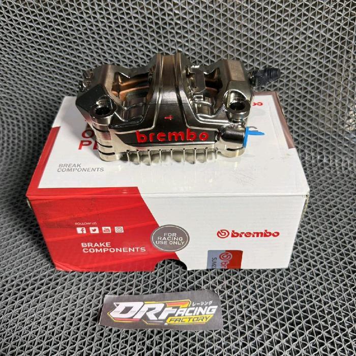 Caliper brembo 4P Caliper brembo GP4LM 4P Picht 100mm kanan Kaliper brembo GP4LM 4p Grade Ori 1:1 ta